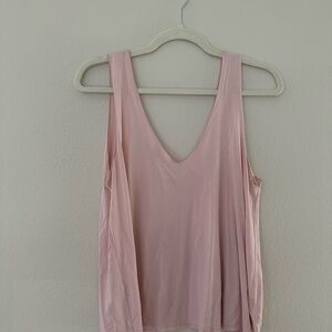 Abound Light Pink V-Neck Tank Top